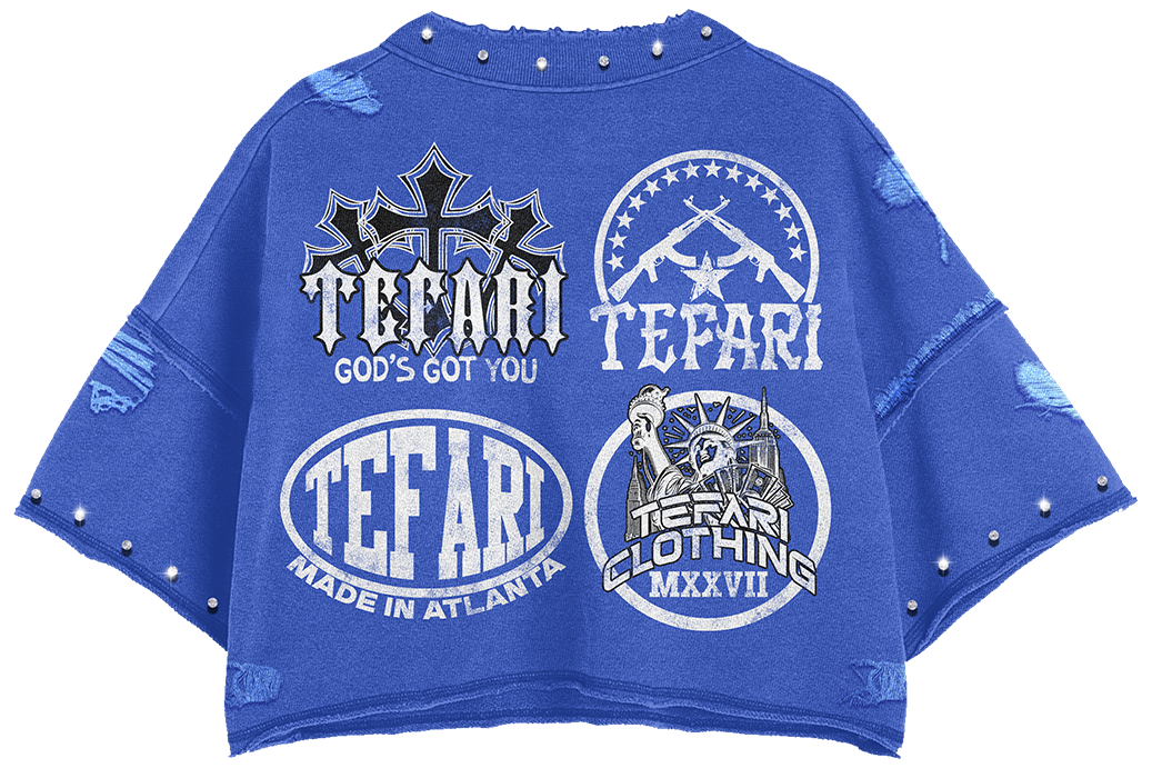 Blue Icon T Shirt