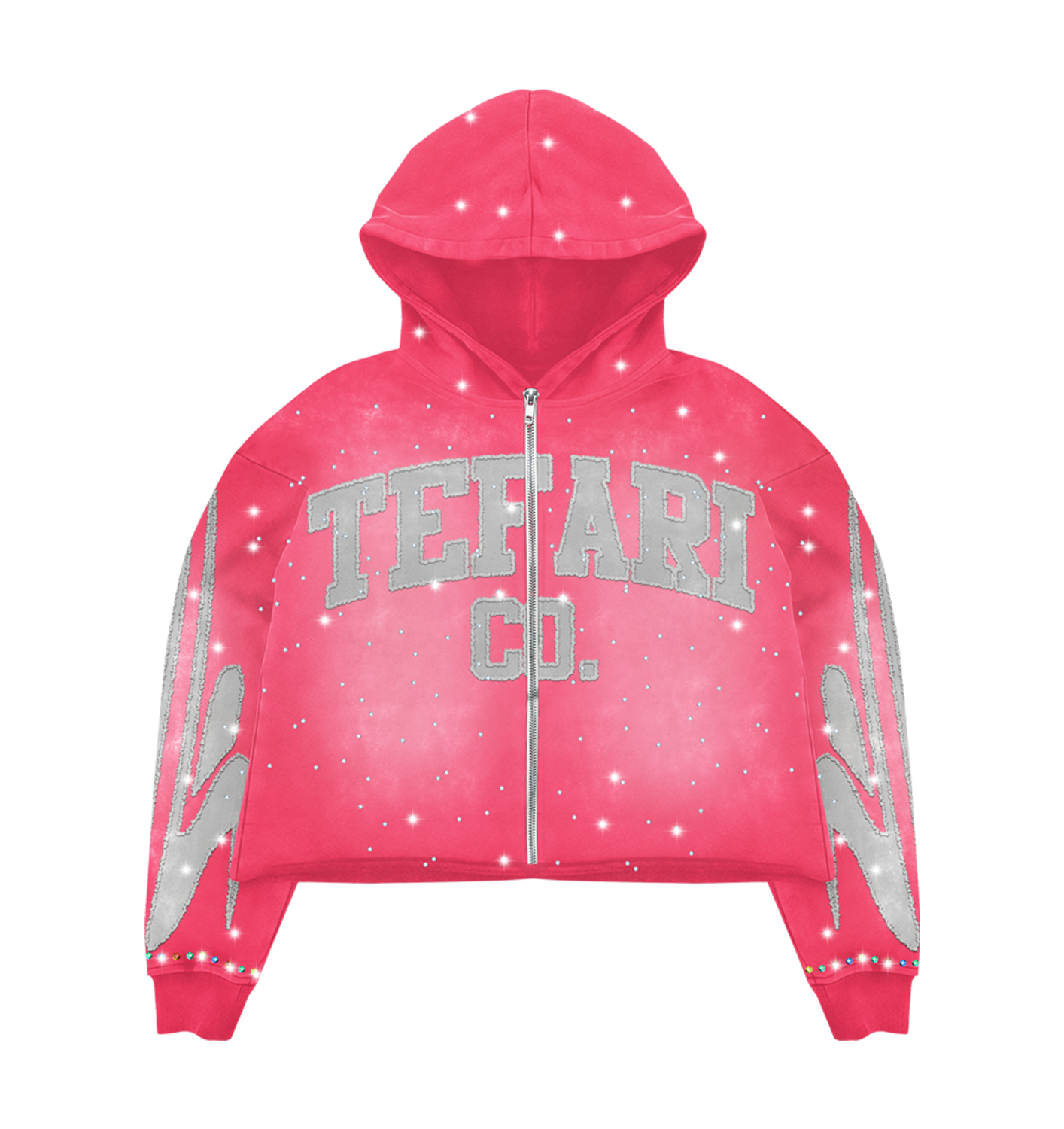 Pink Tefari Zip Up